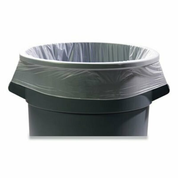 Coastwide ACCUFIT LINEAR LOW-DENSITY CAN LINERS, 44 GAL, 1.3 MIL, 37in X 50in, CLEAR, 100PK 434449